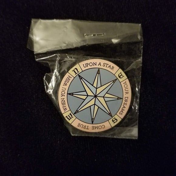 Disney Pin AP Wish Upon A Star Dreams Compass 2002 Annual Passholder Disneyland - Picture 6 of 11